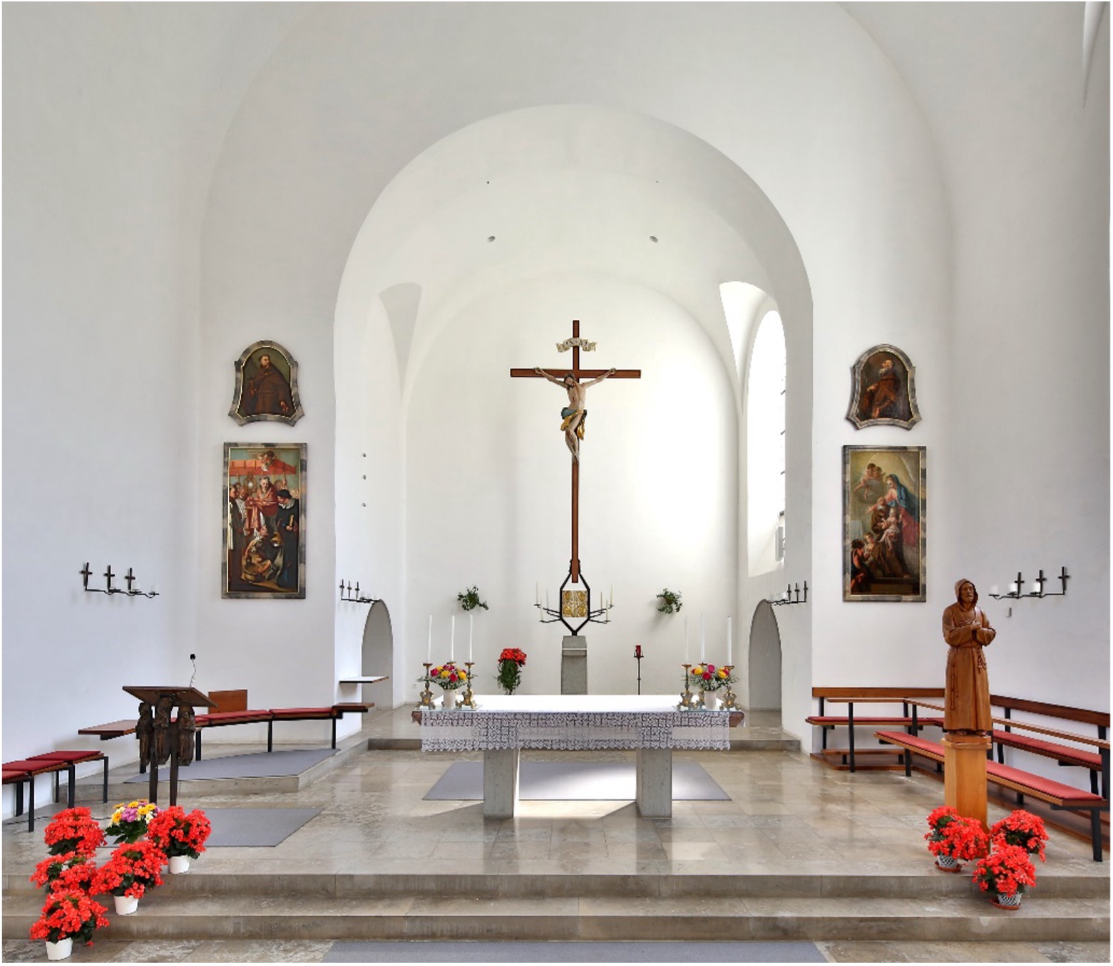 Kapuzinerkirche Altarraum